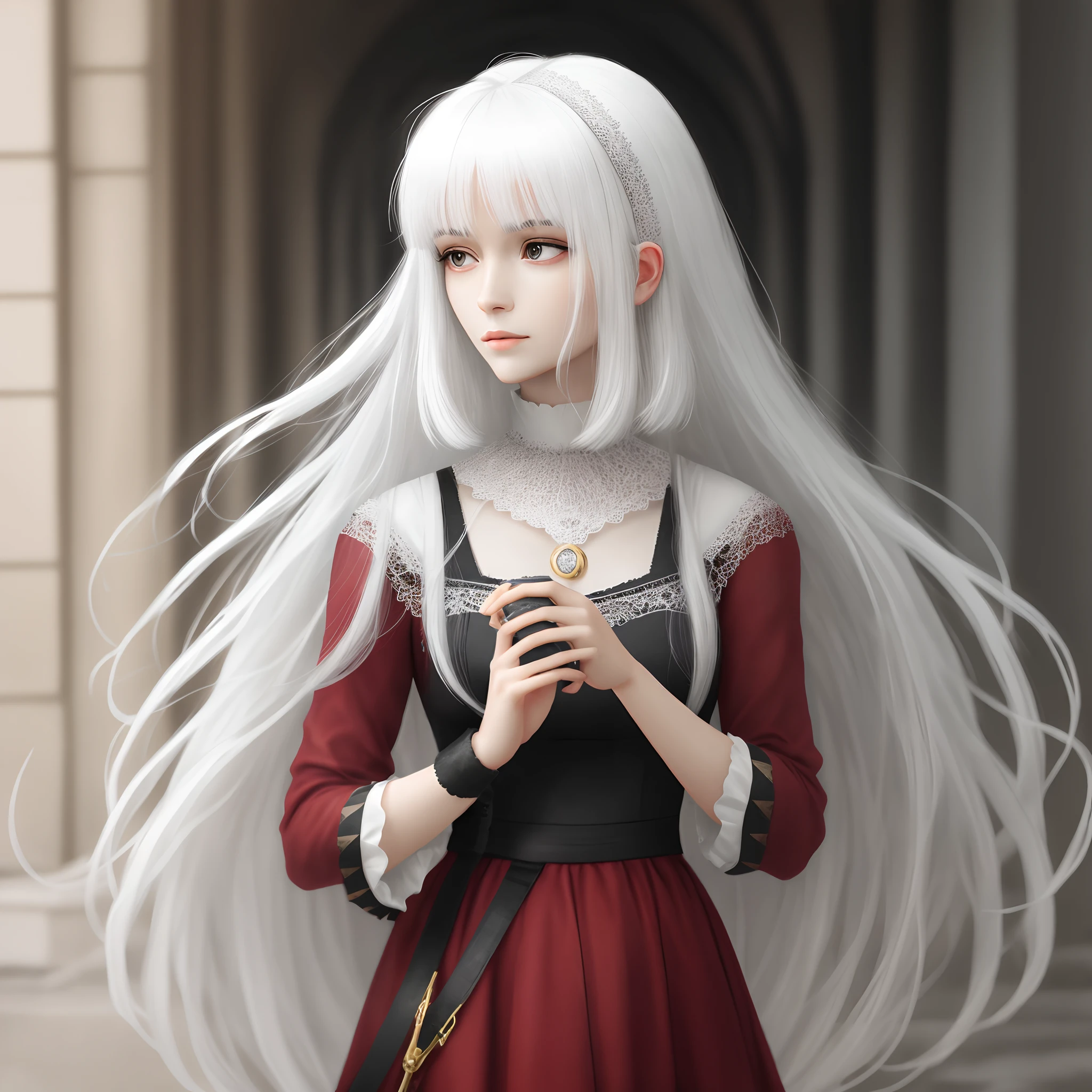 femele,White hair