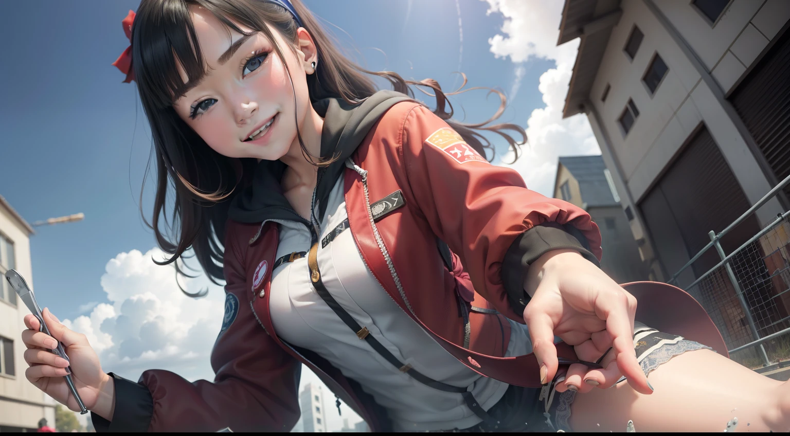 Masterpiece, high resolution, best quality, 1girl solo, kamisato_ayaka, smile,