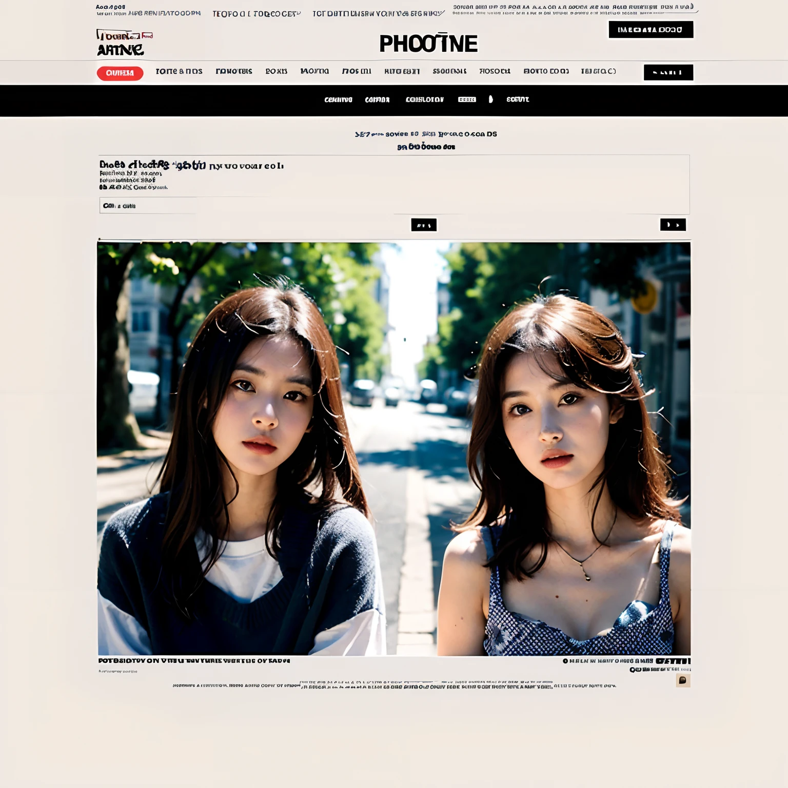 Two girls，Photorealsitic，lmaginative
