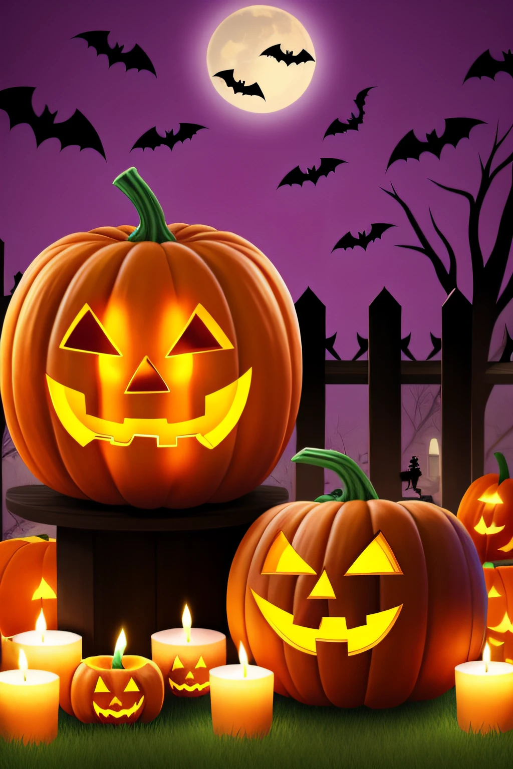 pumpkins、Halloween、a picture