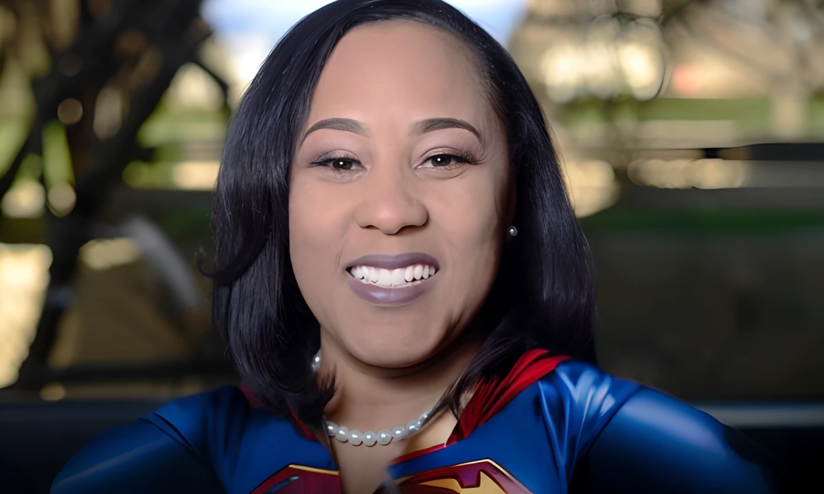 A person wearing a Superman outfit, capturing the essence of strength and heroism.