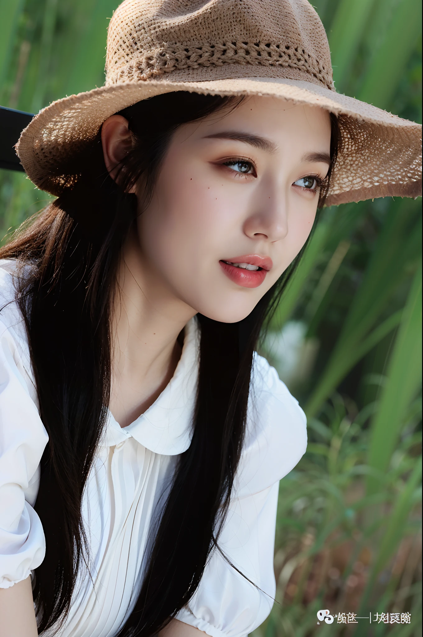 (((Medium hair))), best qualtiy, 8K, hdr, A high resolution, absurderes:1.2, blur backgroun, Background bokeh:1.2, photography of, (RAW photo:1.2), (真实感:1.4), (Masterpiece:1.3), (complexdetails:1.2), 1girll, 独奏, japanaese girl, delicated, Beautiful detailed, (Detailed eyes), (Detailed facial features), Bigboobs, (((Large breasts))), Skin Firm, (Looking_at_peeping at the viewer), From_Front, （being thin），（best qualtiy：1.4），（超A high resolution：1.2），cinematic lighitnglamplight，（Extremely detailed illustration），（Gloss on lips，best qualtiy，超A high resolution，depth of fields，Caustics，Extensive illumination，naturalshadow，85mm， f/1.4, iso 200, 1/160s:0.75),1girll, Solo, (((Silk vest))) Smile, ((silk garment,pleatedskirt,‎Classroom))
