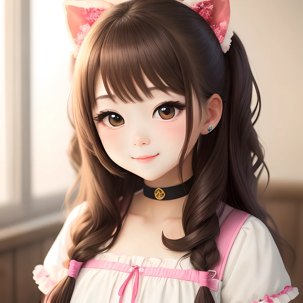 Kawaii lolita braunharuges girl and diehstwr walt