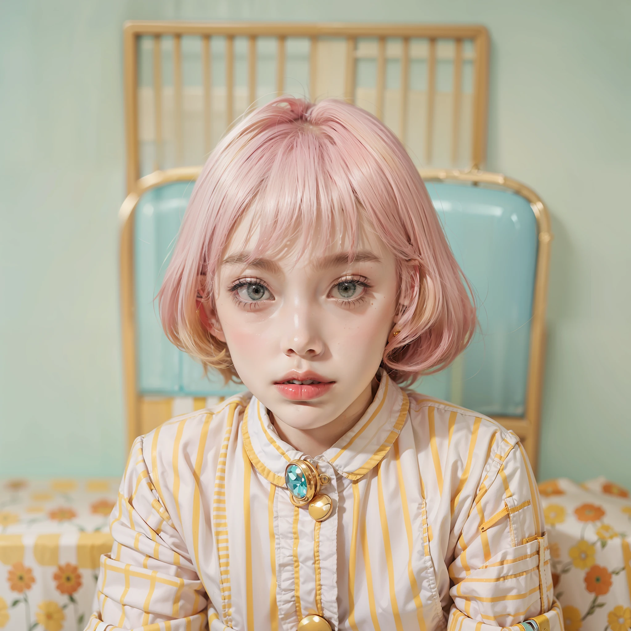 girl、Photo、Fantastical、Pop Color、Loretta Luxe、flat-colors、