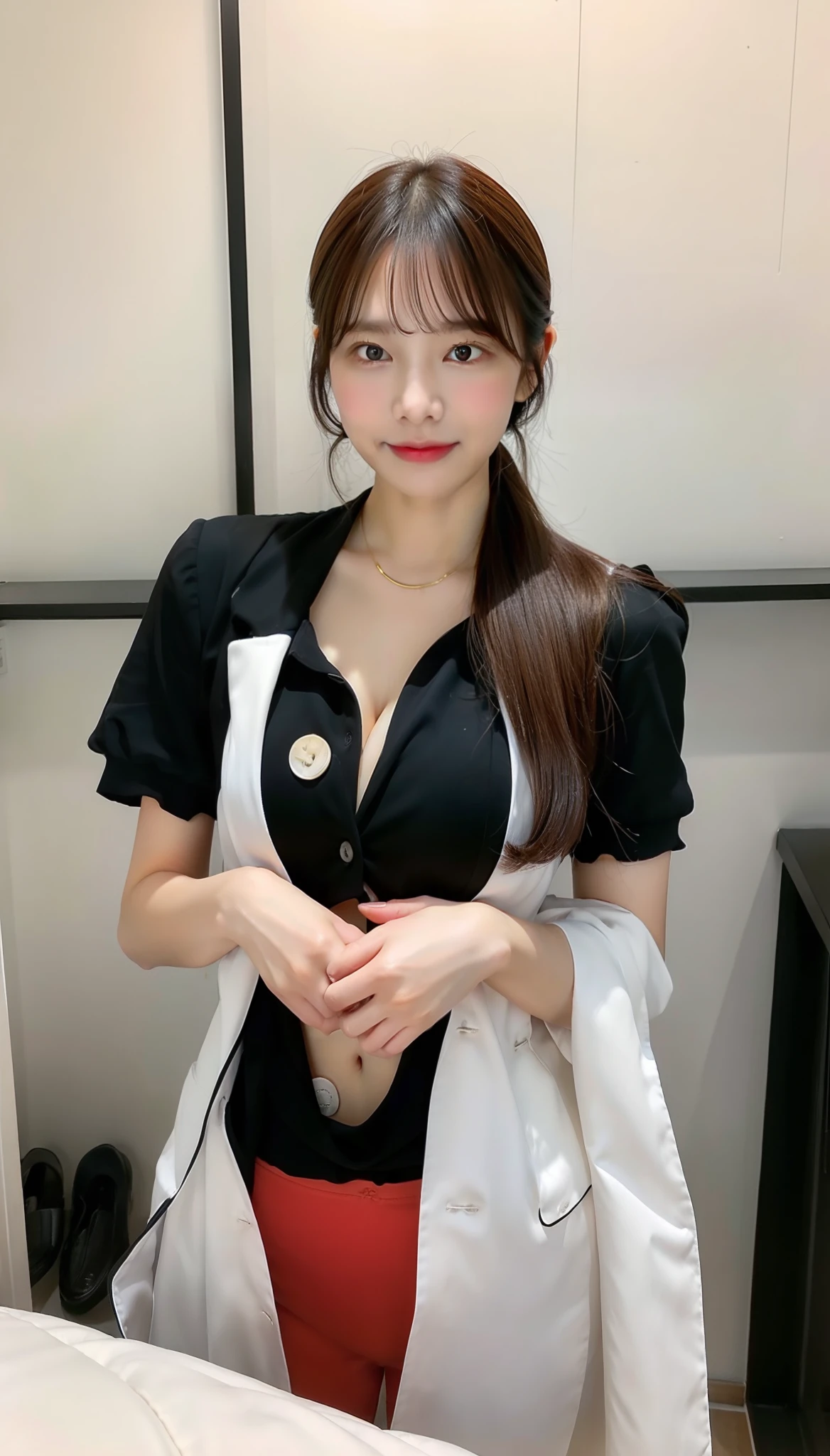 cleavage of the breast