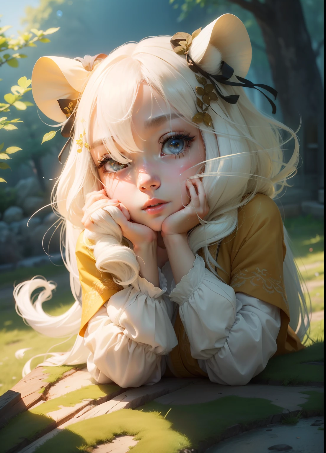 best qualtiy、细致背景、girl with、cafeteria、(masuter piece:1.3)、(8K、Photorealsitic、Raw photography、top-quality: 1.4)、(1girl in)、beautiful countenance、(Lifelike face)、(white hair、long:1.3)、Beautiful hairstyle、realisticeyes、Beautiful details、(real looking skin)、Beautiful skins、超A high resolution、A hyper-realistic、high-detail、the golden ratio