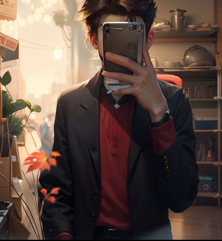 Handsome boy boy background change reality face 2k quality