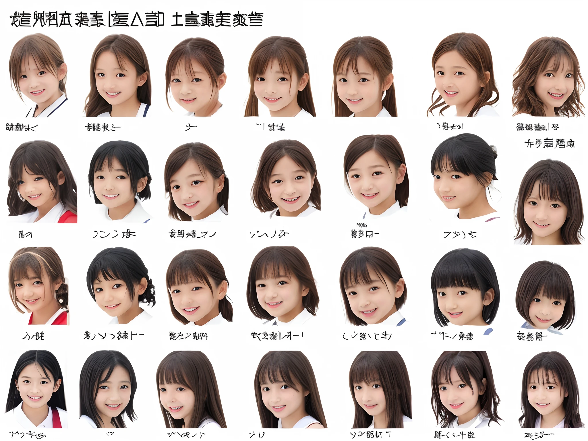 top-quality、Live action photos、japanes、10 year old girl、