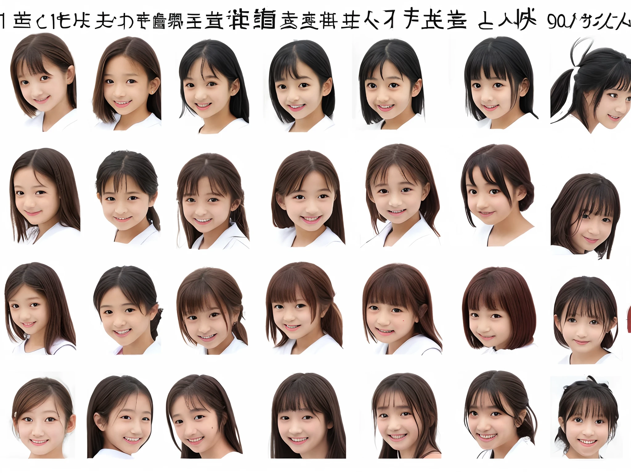 top-quality、Live action photos、japanes、10 year old girl、