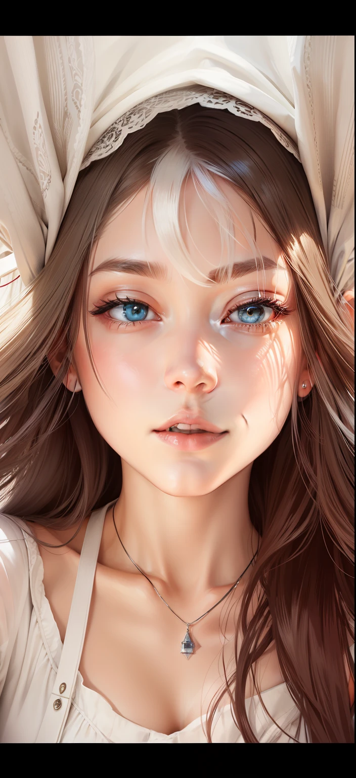 white color hair