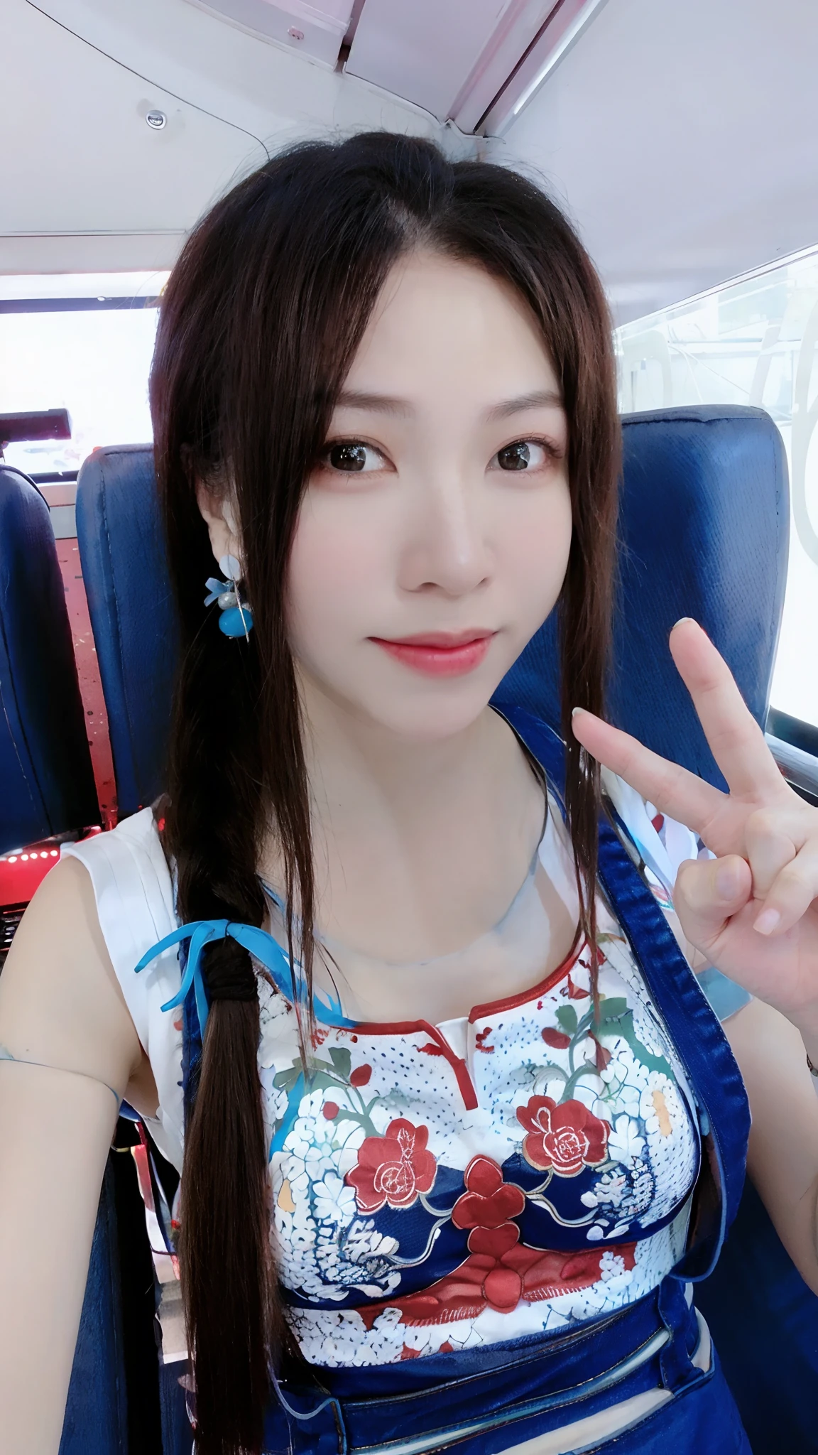 Red cheongsam