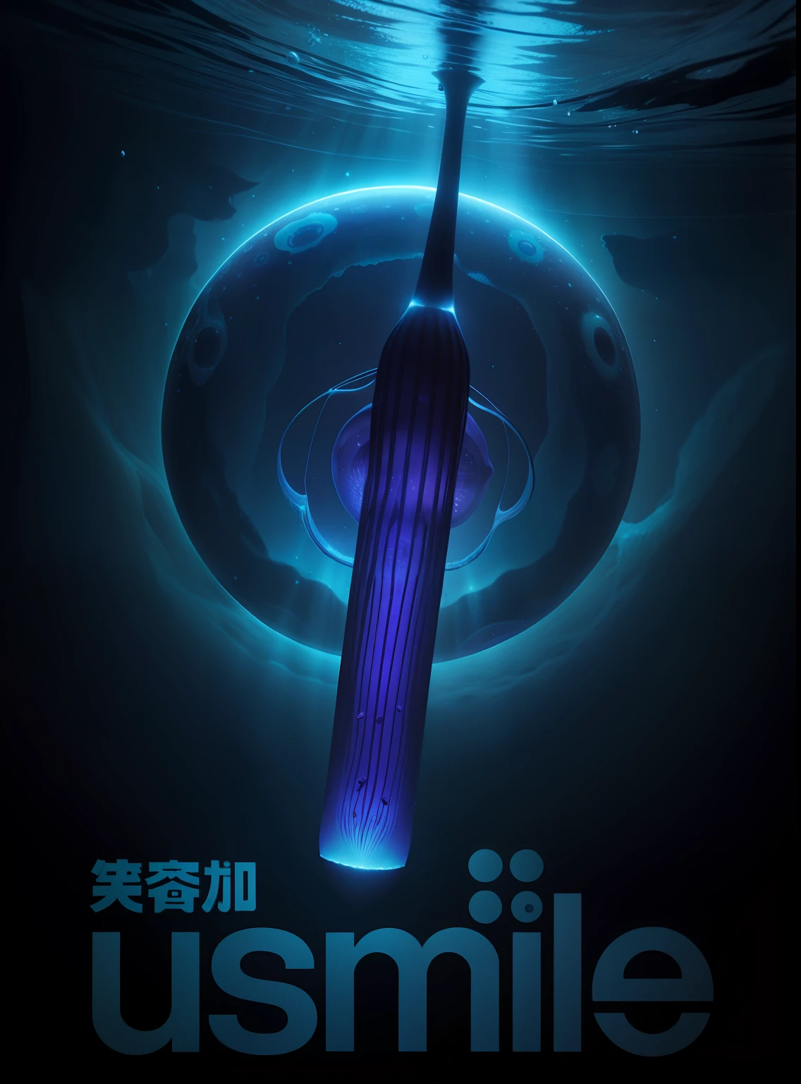 Glowing underwater world,A lot of jellyfish flutter,starrysky,Blue-violet soft light,Large depth of field,large scene,shot from a far distance,Large wide angle,Low viewing angle,Cinema lenses,Fine 8K,tmasterpiece,Beautifully composed,Highly refined