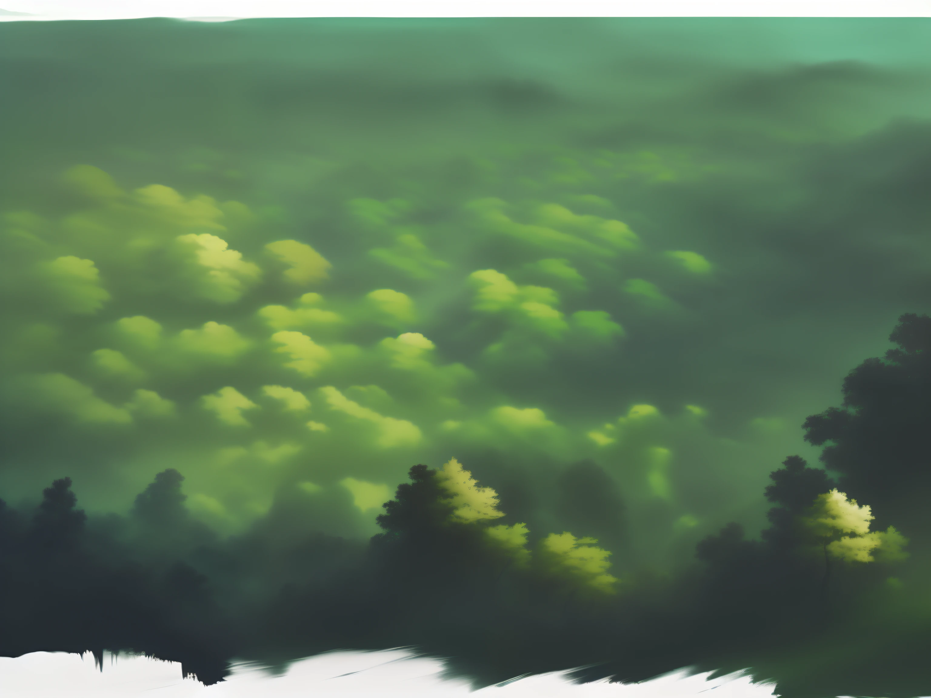 Paint a picture of a green forest,Several trees in the background, vast forest, overlooking a vast serene forest, Anime background art, forest backgrou, anime backgrounds, anime lush john 8k woods, Anime landscape, Anime landscape concept art, velly distant forest, arte de fundo, Anime Nature, detailed scenic view , verdant forest, Anime landscapes, Unreal Engine Digital Painting, 3 d render stylized, environment painting, Rolands Zilvinskis 3D rendering art, environmentart, smooth digital concept art, beautiful landscape rendering, environment artist, digital painting concept art, Stylized concept art, 8k matte painting, 8 k matte painting