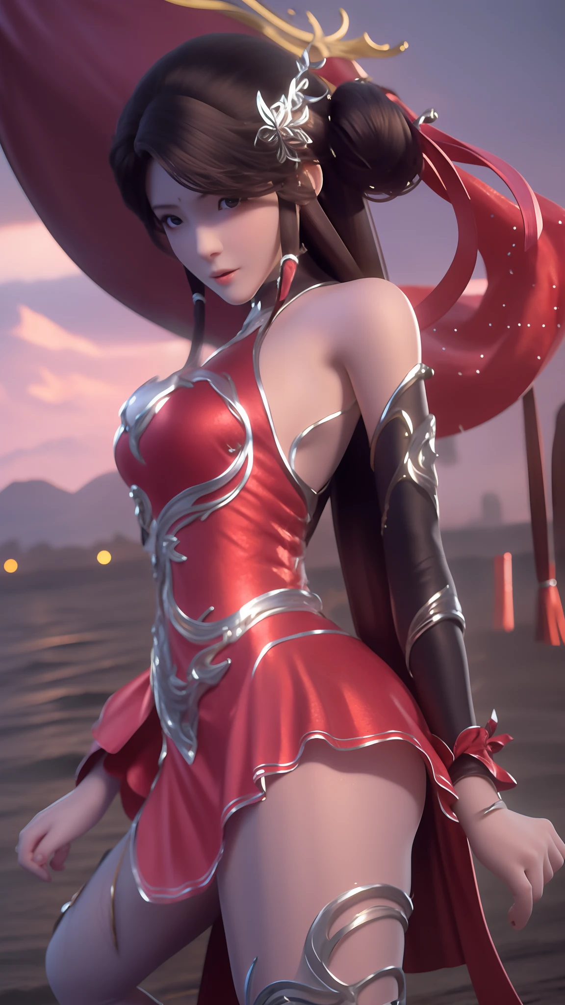 Close-up of a woman in a short skirt standing on a boat, Extremely detailed Artgerm, Range Murata and Artgerm, Style Artgerm, art-style, trending artgerm, beautiful and seductive anime woman, IG model | Art germ, Artistic germ style, 《overwatch》Anna, like artgerm