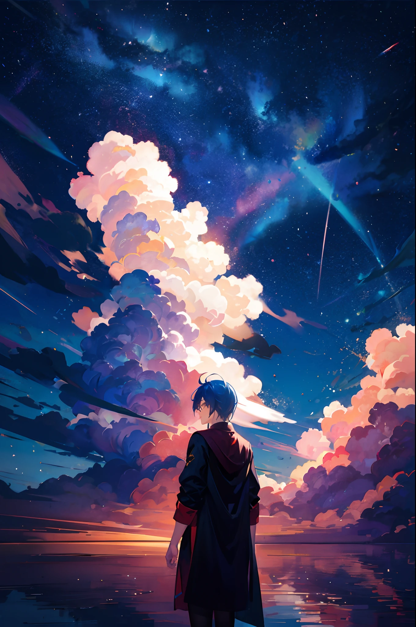 Shen He，Absolute clouds，Bump，No clothing