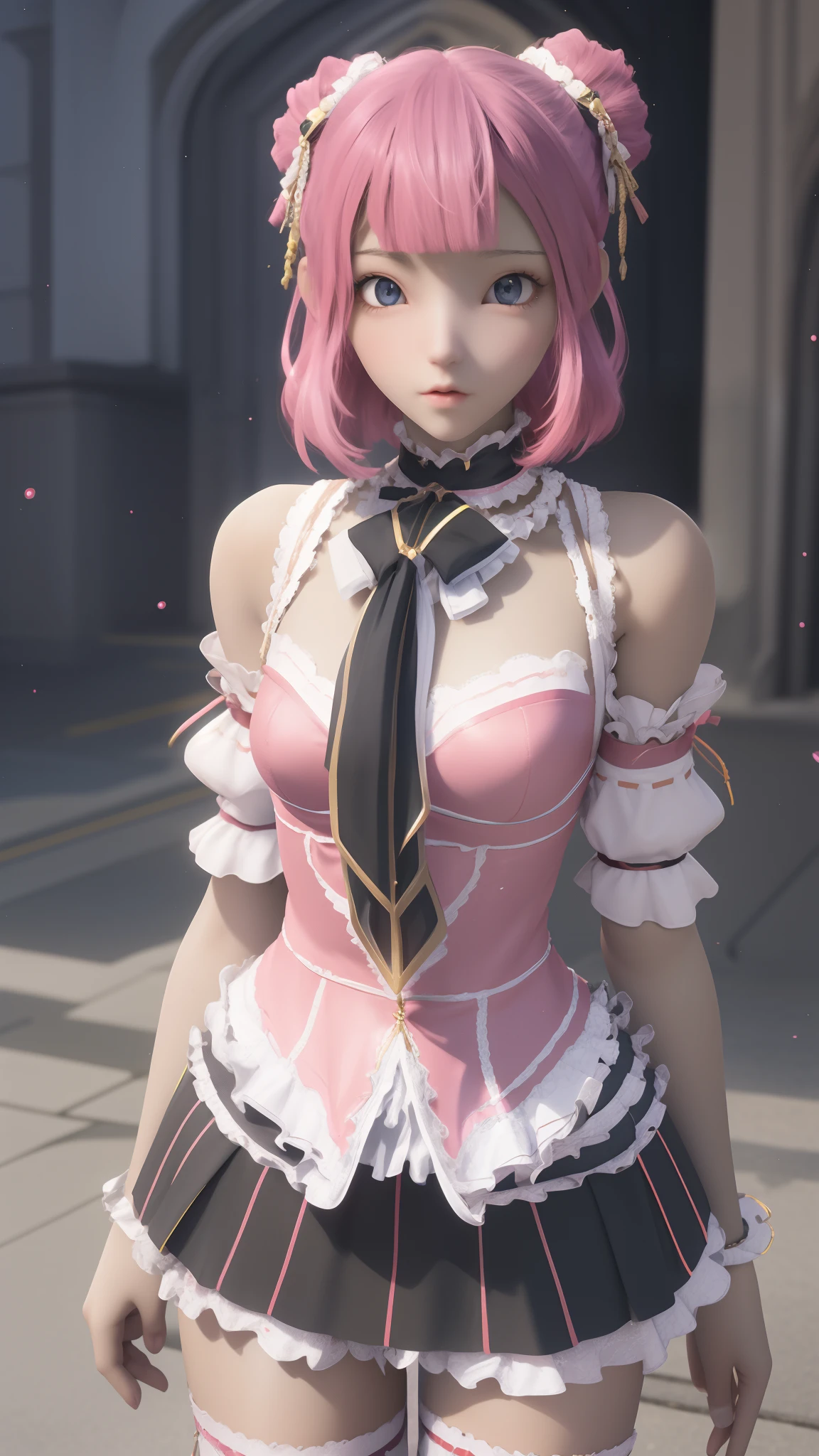anime - style image of a woman in a short skirt and shirt, seductive anime girls, Smooth anime CG art, Surrealism female students, Surrealism female students, thighhighs and skirt, photorealistic anime girl rendering, beautiful and seductive anime woman, Realistic schoolgirl, Realistic anime 3 D style, 3 d anime realistic, Beautiful Anime High School Girls