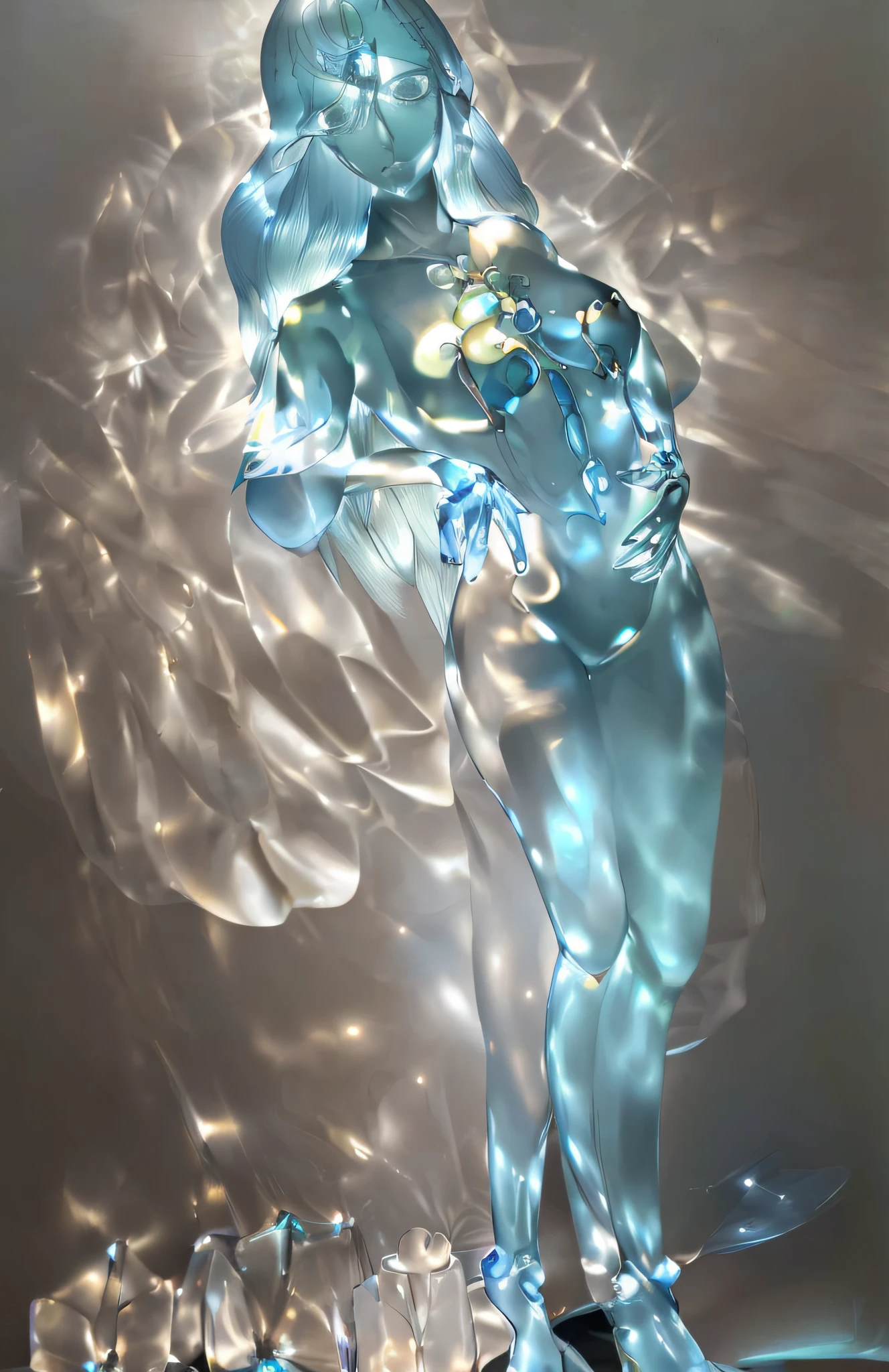 Style-Glass, Style - Water、tre anatomically correct、The Golden Rule、spotlight on face
