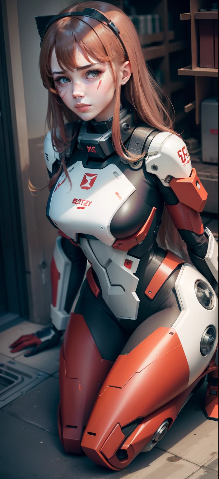 mechs,woman,prette,Be red in the face,shy