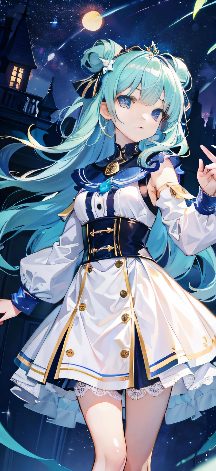 1girll,Gaze at the stars