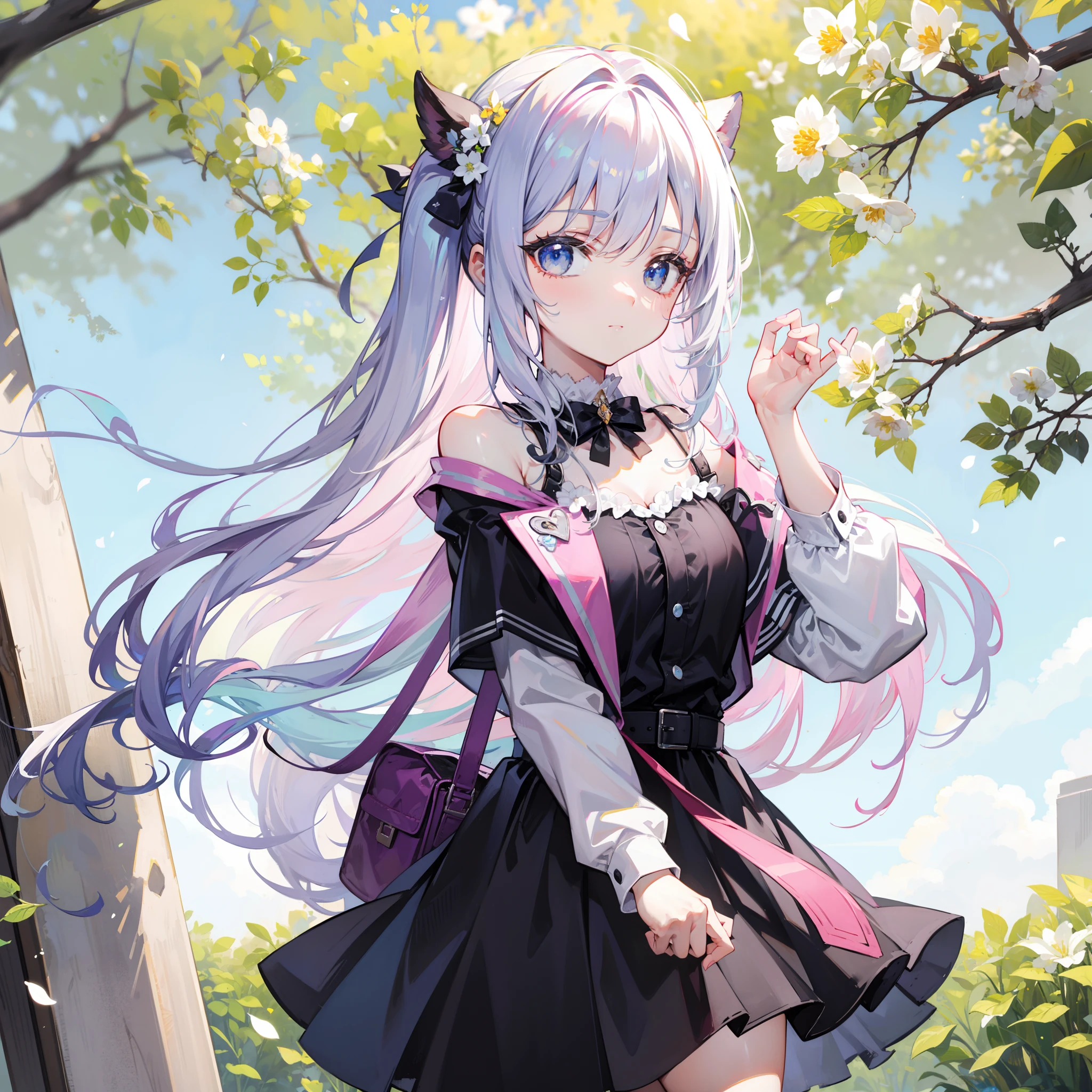 A spring-like girl