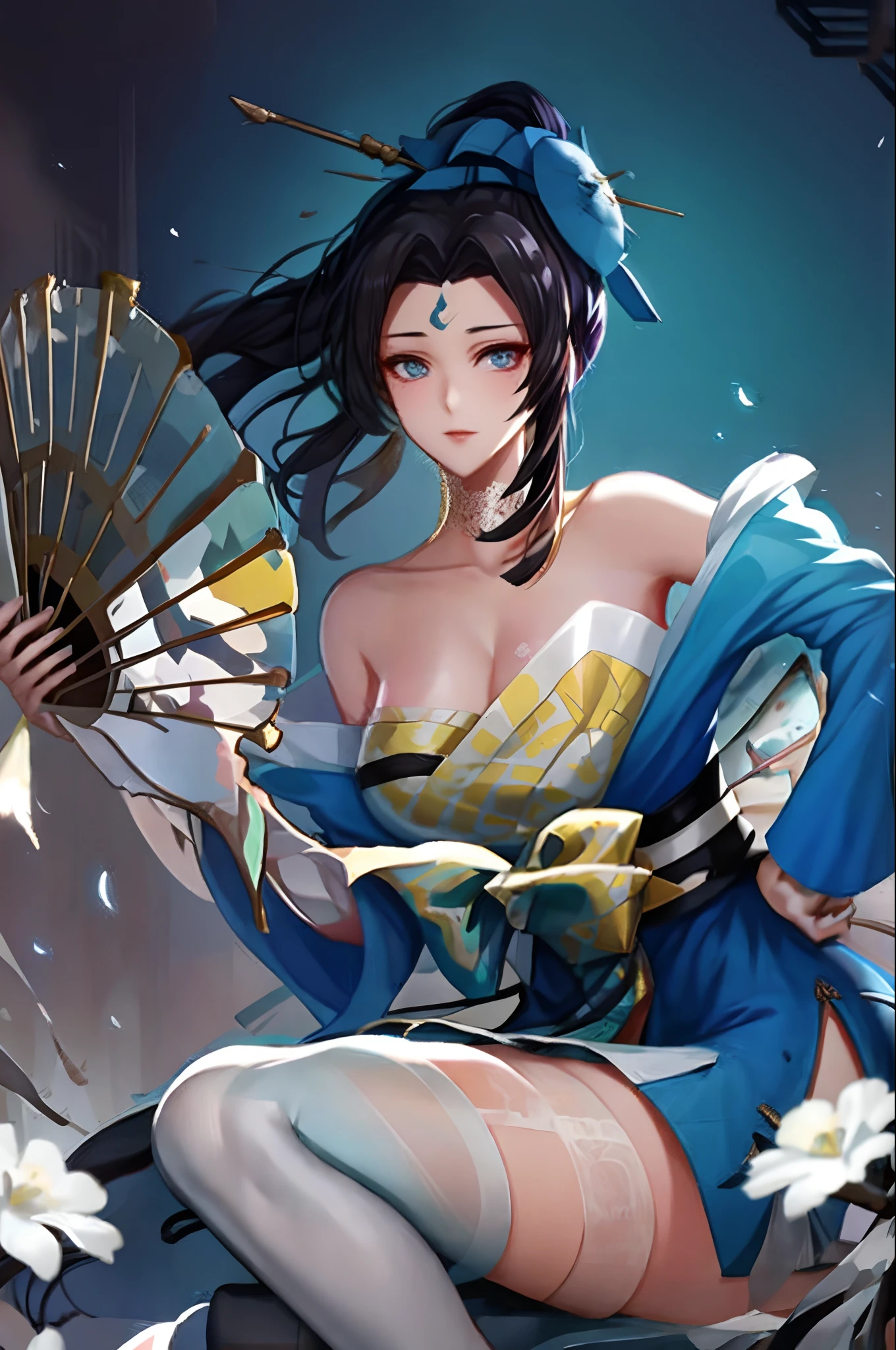 Master peace, 1girl, solo、, dark short hair,, Underboob, Is light_smile, arms crossed, ginormous breasts, big ass. pfotorealistic. --auto --s2