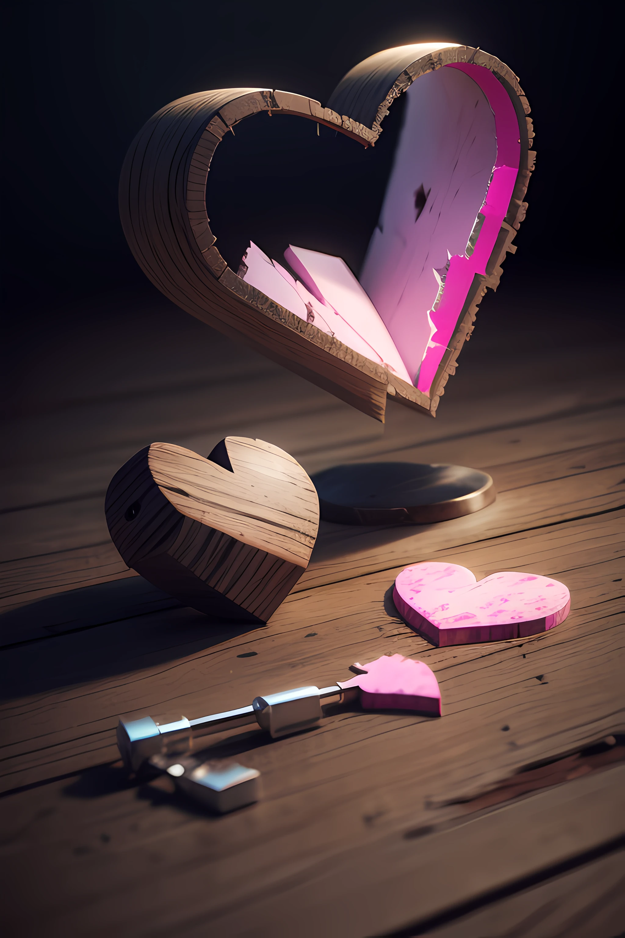 Broken Heart 3D Ultra HD