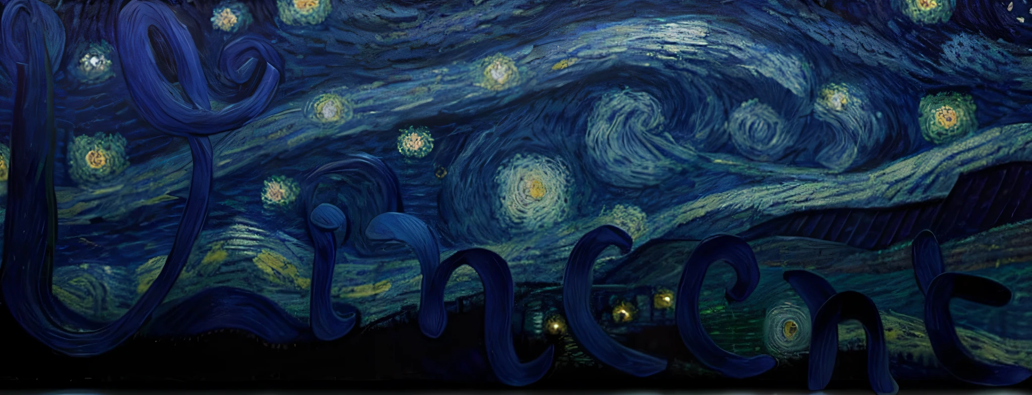 starry night by van gogh