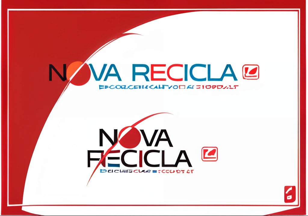 A closeup of two logotypes for Nova Recica, nova, Directed by: Ramon Silva, Logos, by João Artur da Silva, Logo has", Logo, Logo, Directed by: Viktor Oliva, Logotipo, Logotipo Corporativo, Pv, logo arttype, design by Logotipo, Logotipo", Logovector type, logo concept designtype, header with logotype, Rounded logotype, fotografia