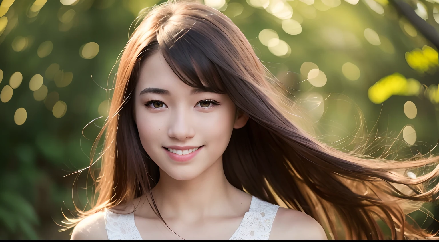 masterpiece,best quality,(Japanese ),((Beautiful girl)),cleavage,((studio)),(perfect body beauty:1.2),(shy smile),beautiful teeth,