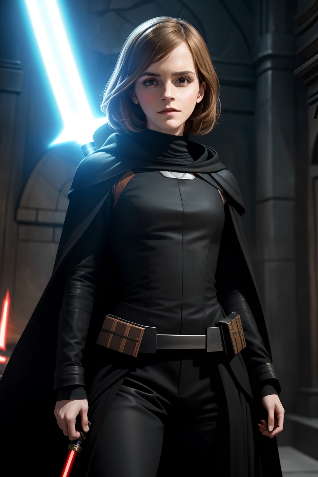 "Emma Watson as a Sith Lord."