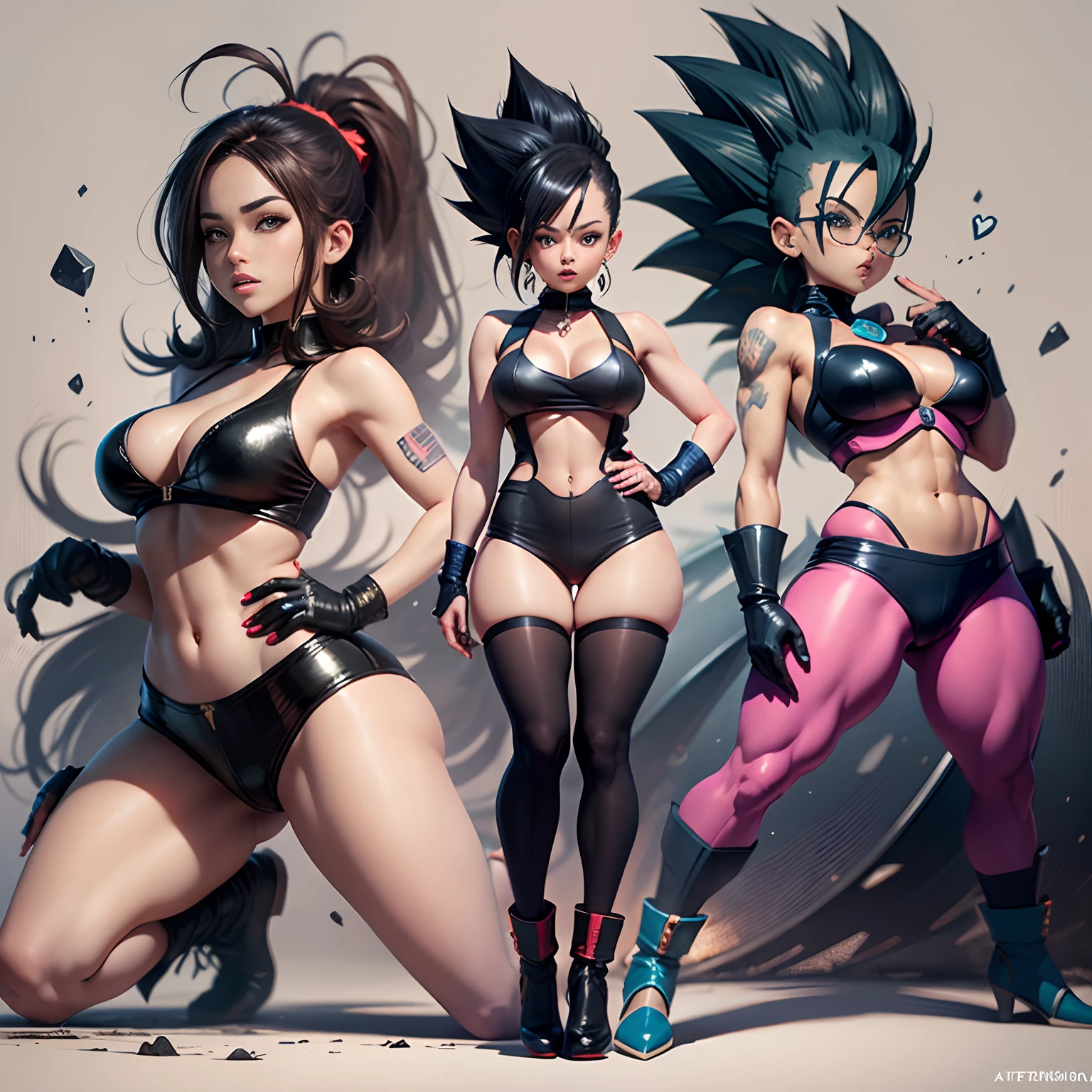 Ana de Armas as night club dancer consists of - Dragon ball characters style, hand drawn, pencil ink style, Vegeta hair, Prince Vegeta, Dragon Ball Art Style, Wild Spike Black Saiyan Hair, Akira Toriyama style, Dragon Ball concept art, inspired by Seki Toriyama, Dragon Ball style, HD artwork, character Dragon Ball, Dragon Ball Z style, full body view with sexzy style
