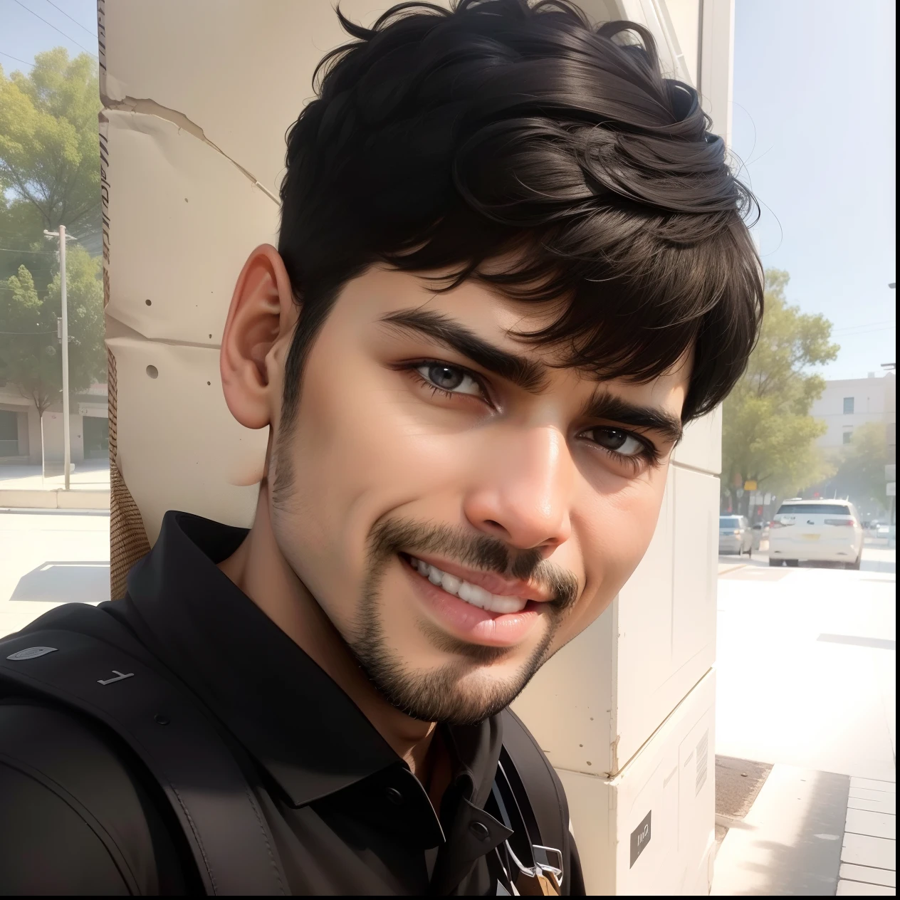 Photo 8k, background change in a motivational book, put shopping bags on front, avtar boy,face match same to same 100%
