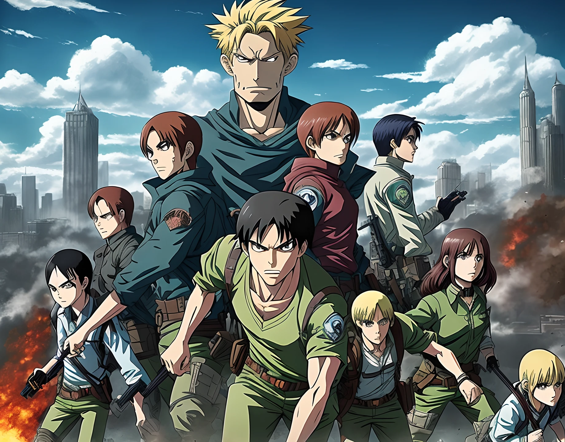 《attack on titans》Giants in