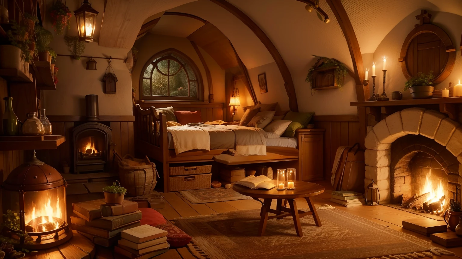 cozy hobbit room