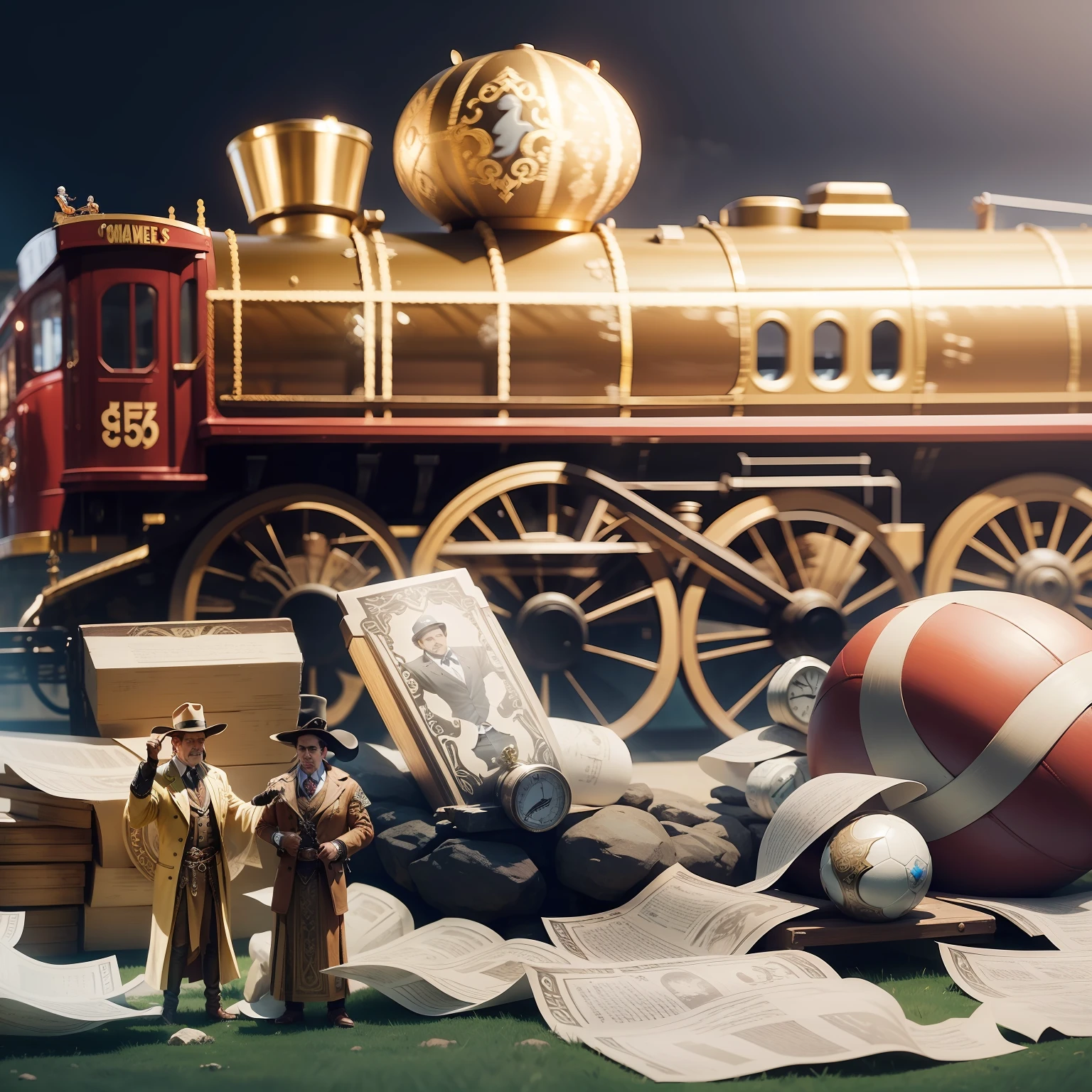 5 amigos, Millionaire Train, apostas desportivas