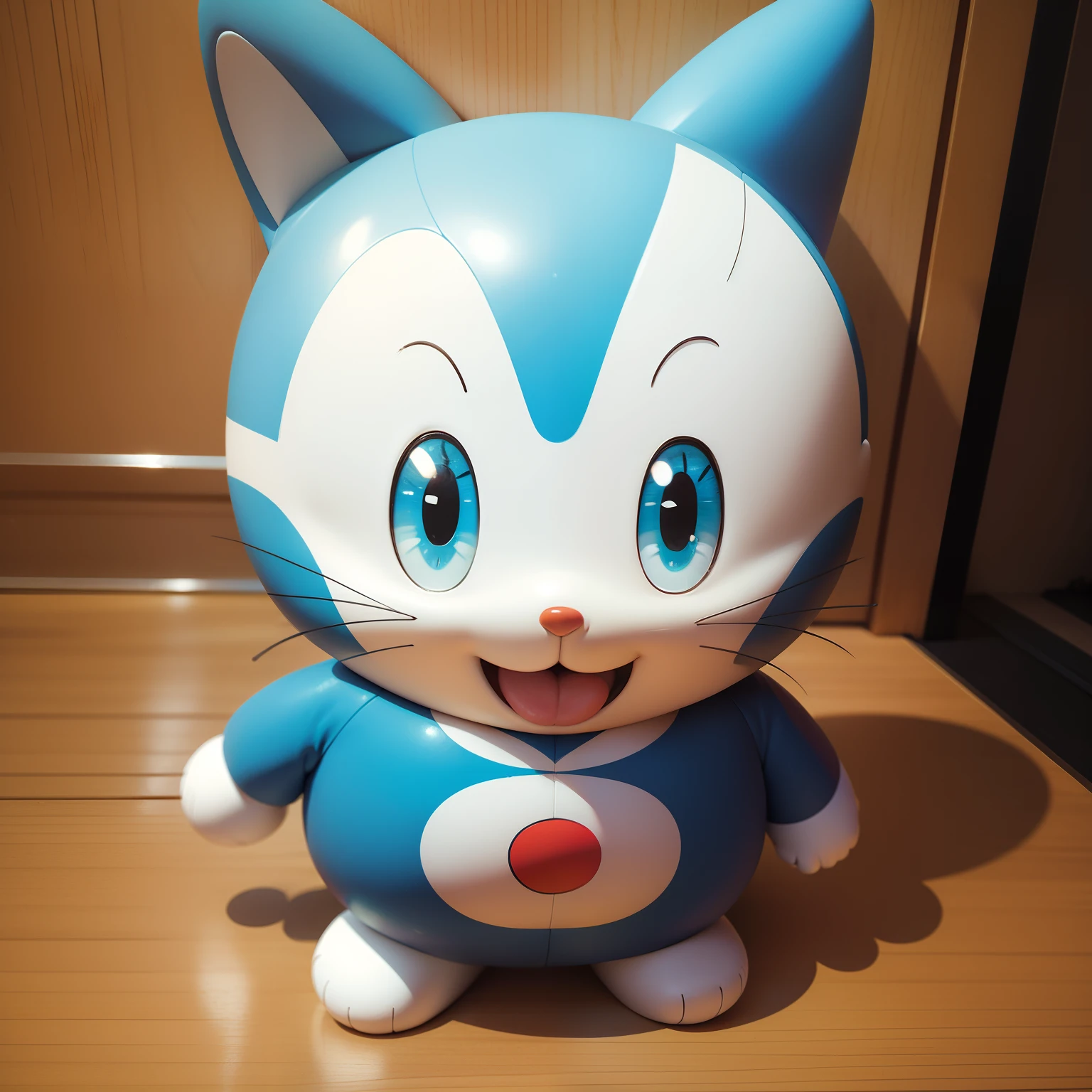 a Mexican cat robot with a human-robot hybrid face, showcasing its adorable cute feet!, (Full body), The artwork is rendered in a medium that emphasizes detailed and vibrant visuals. The cat robot has a tall body, which adds to its cuteness. It has a big ballsack that stands out, a small cute cock! a small dick, cute dick, and cute penis, highlighting its unique features. The focus is on the cat robot's cute feet up in the air.