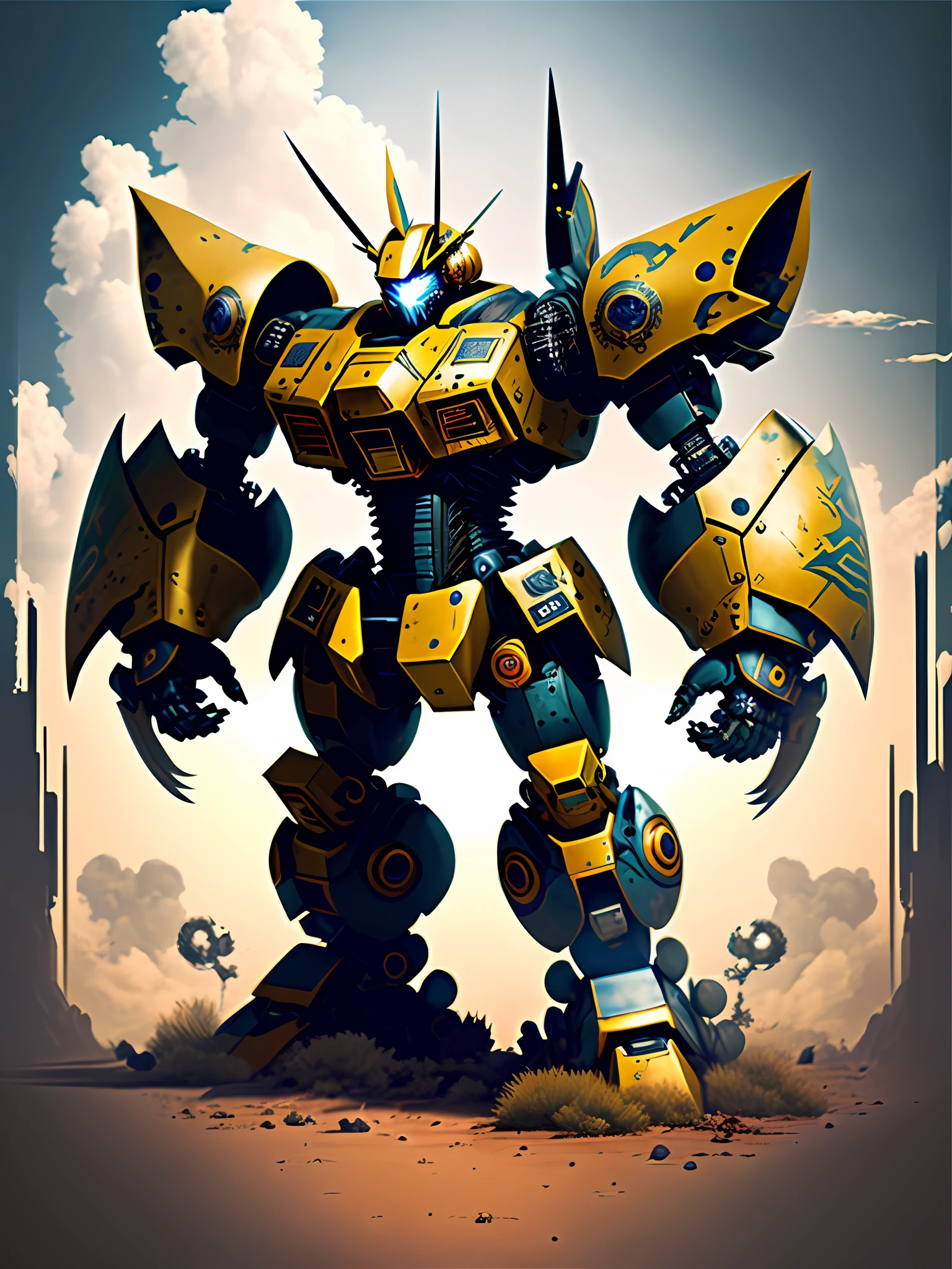 Mecha warrior