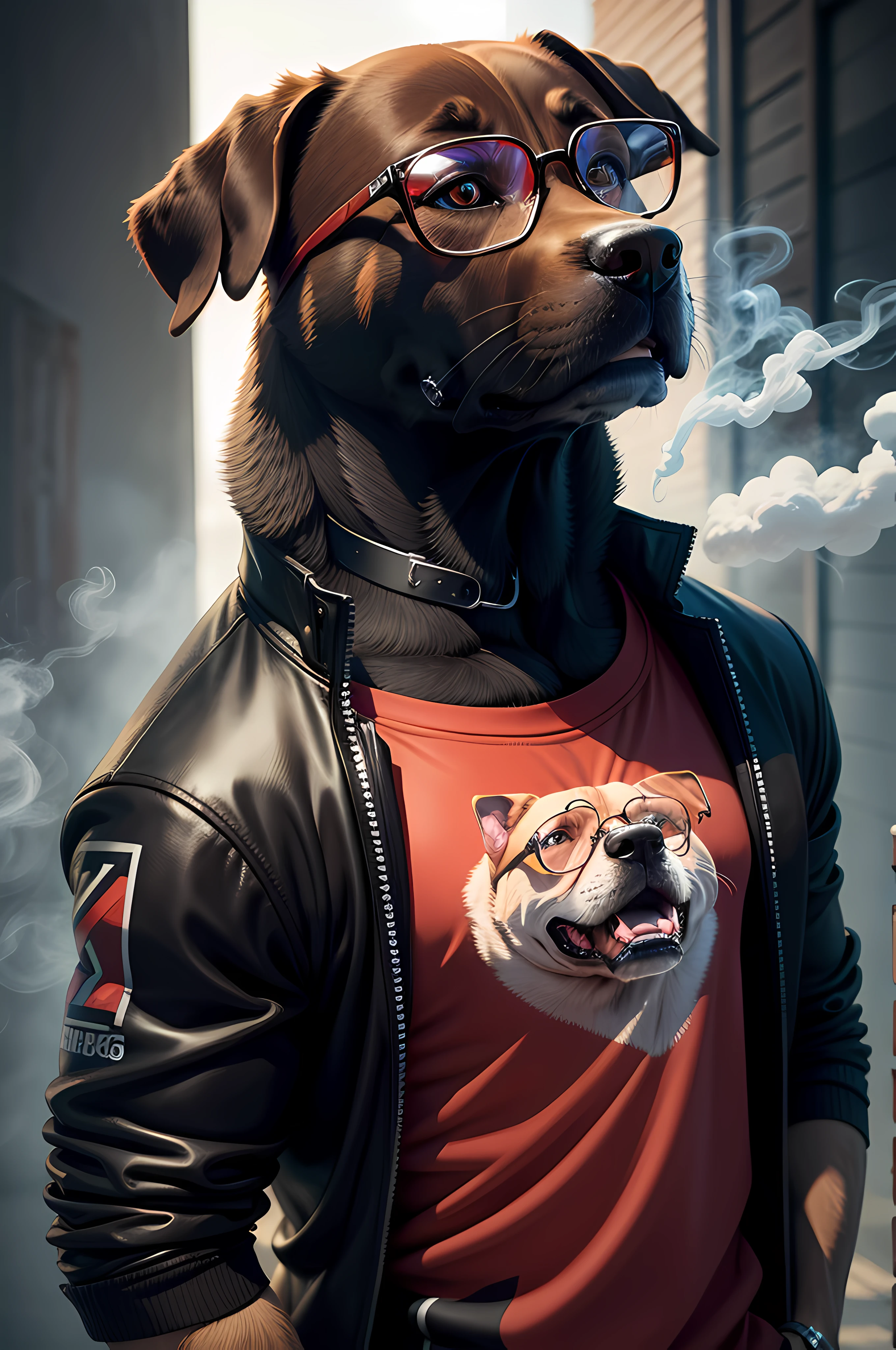 Pug com armadura do Tony stark