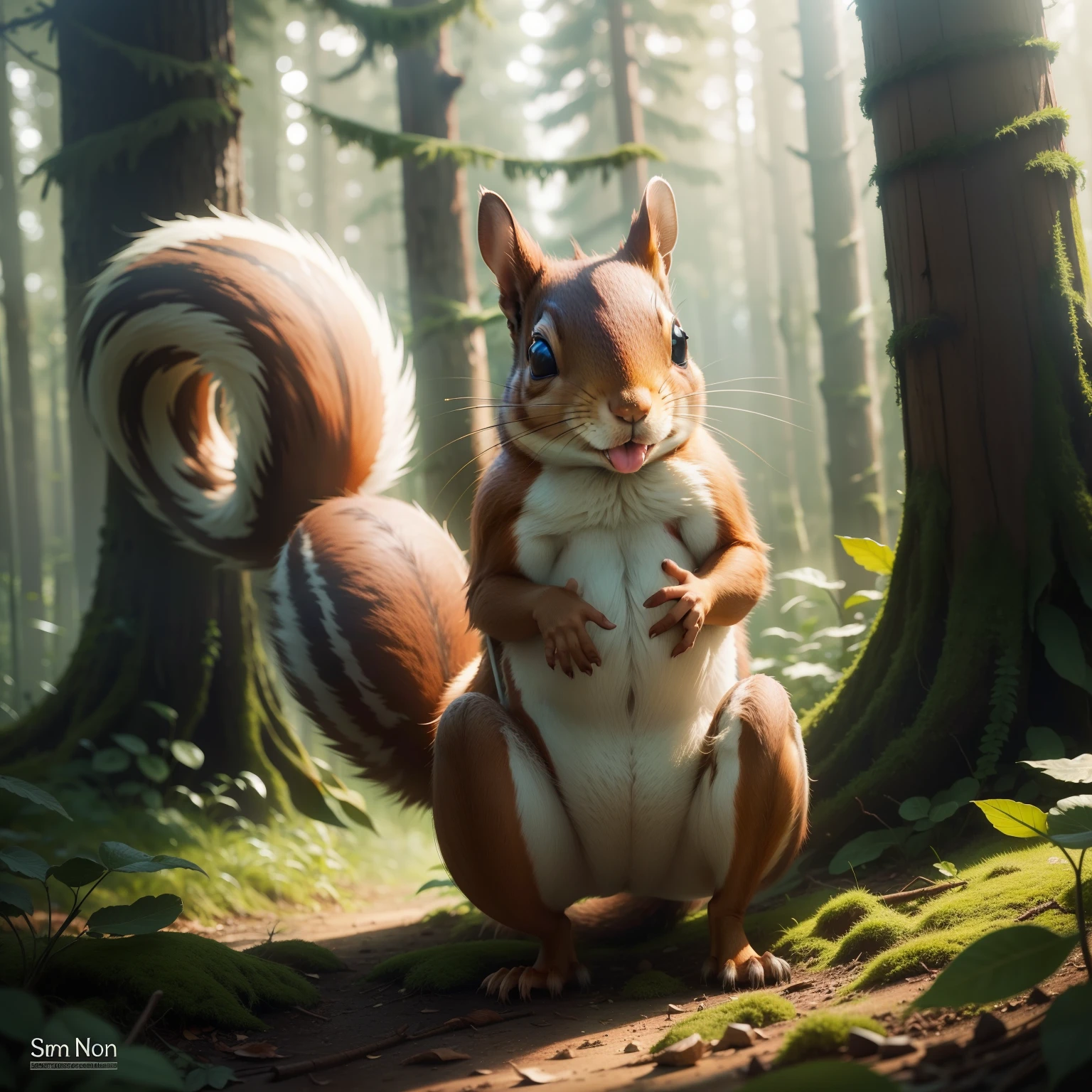 squirrel in the forest