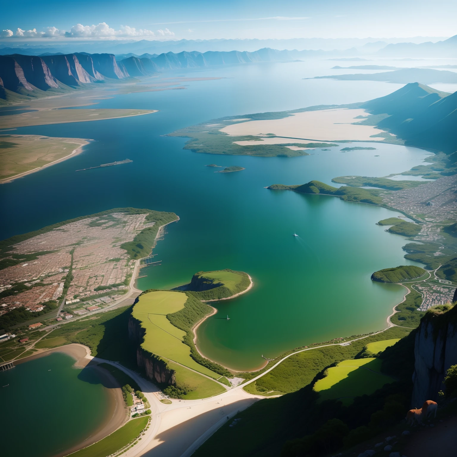 Crie uma paisagem do cosmo representado o milenarismo