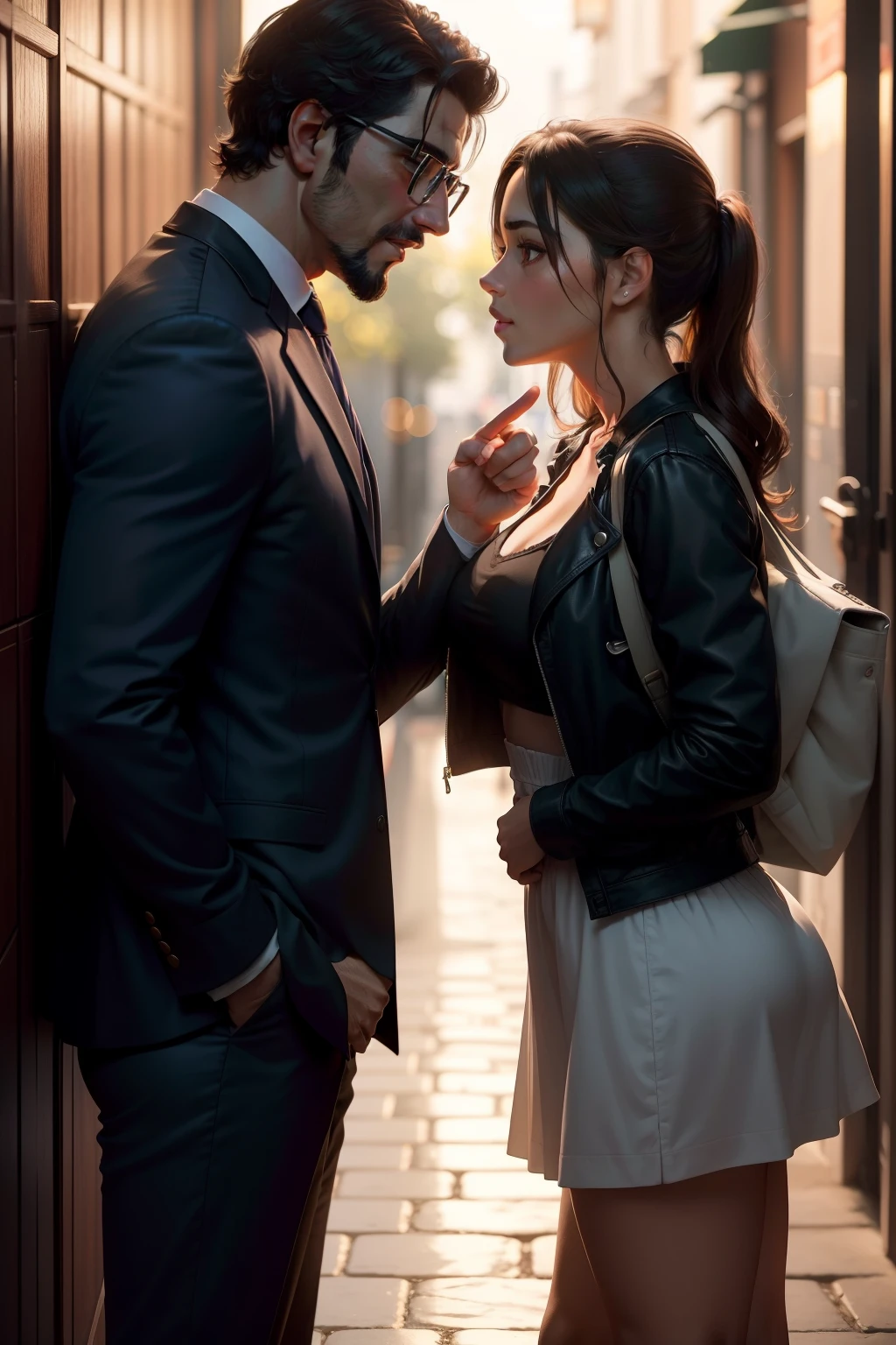 Juliana felt an instant connection with Gustavo and, As time went on, ela percebeu que estava se apaixonando por ele.
No entanto, There was an obstacle in his way: The age difference. Juliana knew her parents wouldn't be in favor of her relationship with someone older, but she couldn't ignore her feelings for Gustavo. She decided to follow her heart, mesmo que isso significasse enfrentar desafios.
Gustavo, por sua vez, also fell in love with Juliana. He saw in her a young woman full of life and determination, that inspired him to follow his own dreams. He knew the age gap could be a problem, but he was willing to face any obstacle to stand by Juliana's side.