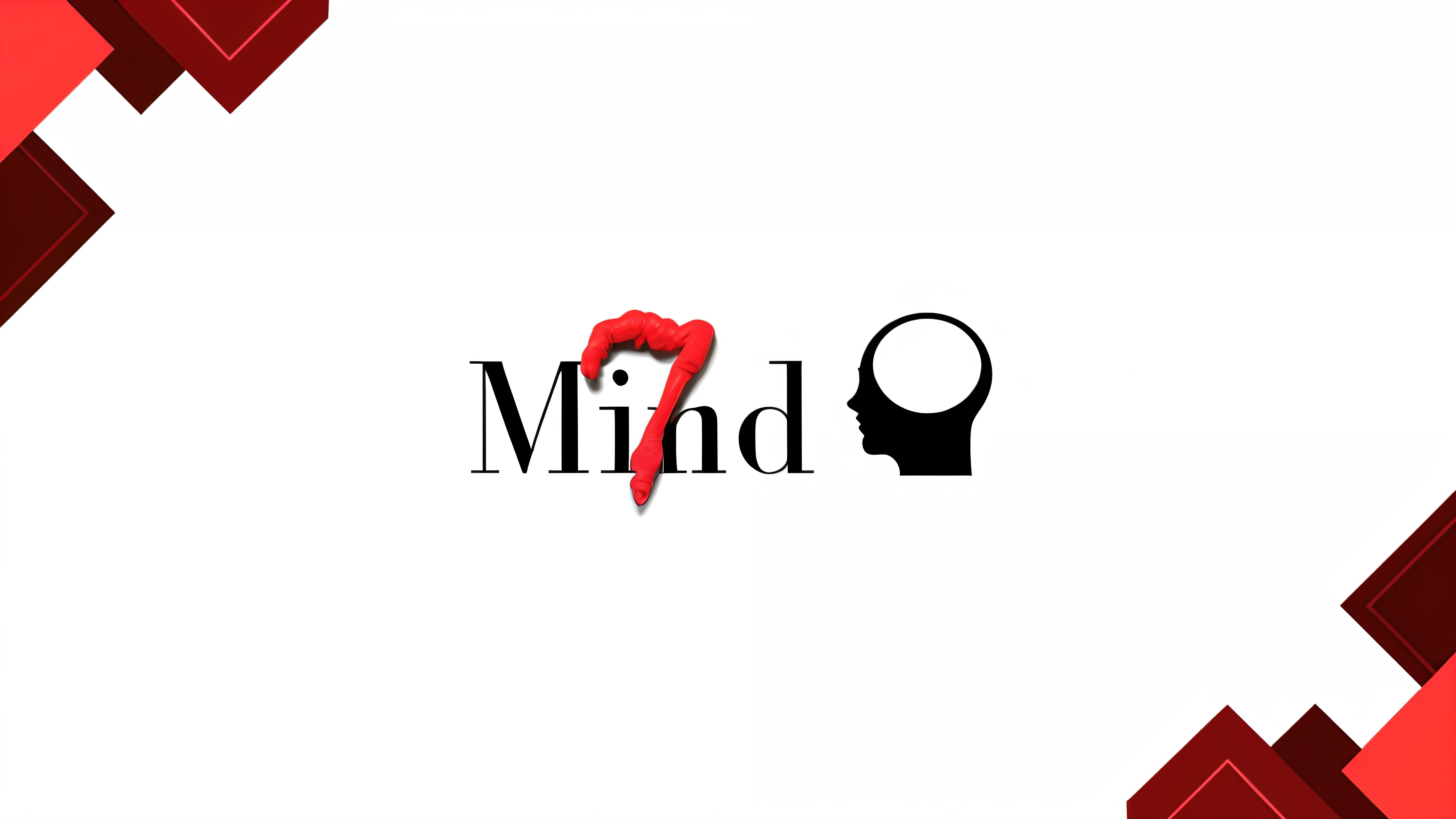 um close up de um fundo vermelho e branco com um logotipo vermelho e preto, mind character, mente, controle da mente, Quem pode abrir a mente, they reach into his mind, header with logo, Awesome, From the beginning to the mind, papel de parede hd, Golpe mental, mundano, anything that comes into my mind, mente explodida, mind exploration, desktop background, human brain