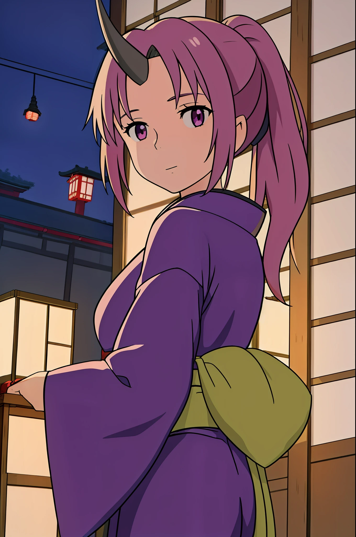 ((best quality)), ((masterpiece)), (detailed), 
1girl, pixel-Shion, kimono, indoor, japanese traditional house, miyazaki hayao