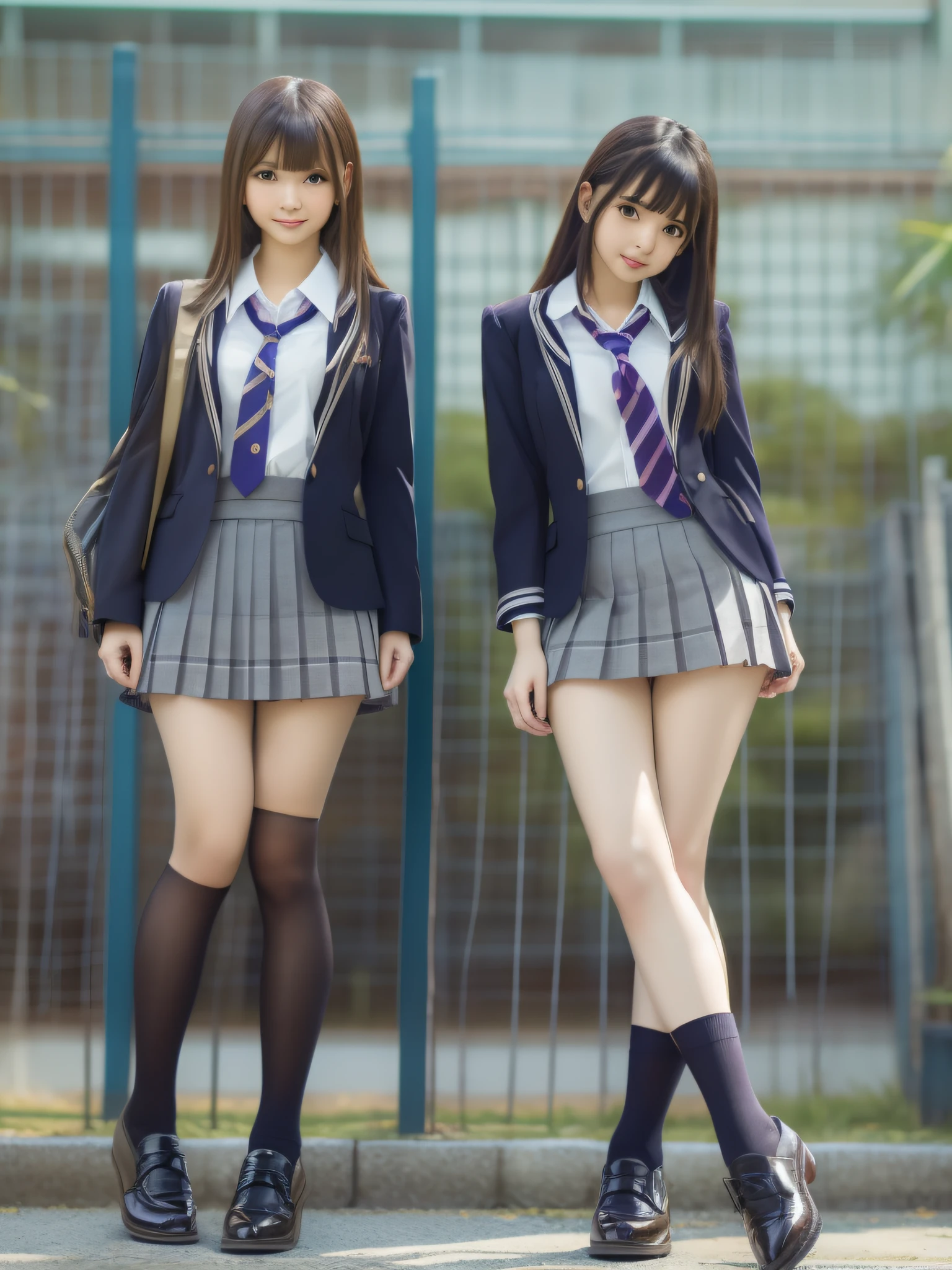 there is a woman in a skirt and tie posing for a picture, a hyperrealistic schoolgirl, a hyperrealistic schoolgirl, 2 b, 2b, Realistic Schoolgirl, wearing japanese school uniform, Wearing a strict business suit, Realistic Young Gravure Idol, japanese girl school uniform, Japan school uniform, Seductive Anime Girl, Cute Schoolgirl, Japanese Models