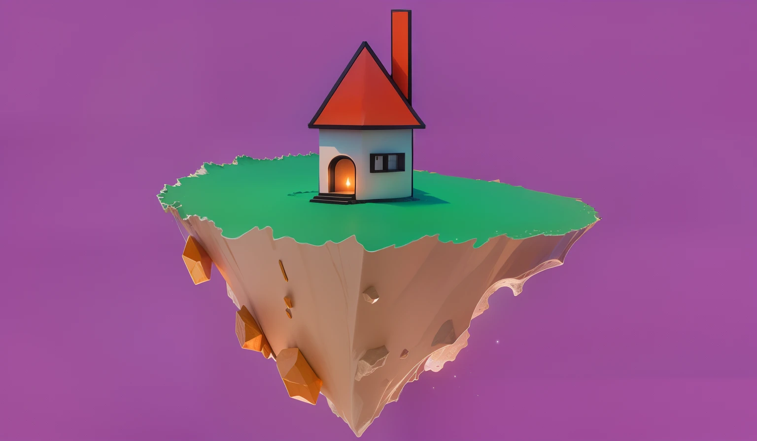 ((melhor qualidade)), ((obra-prima)), ((desenho realista)), ((cena perfeita))
Modest housing floating in outer space, equilibrada precariamente sobre um fragmento de pedra. As vastas profundezas do cosmos se estendem ao redor, pontuadas por estrelas brilhantes e nebulosas distantes. A casa, com sua arquitetura simples e familiar, contrasts with the immensity of the universe, creating a scene that evokes a sense of loneliness and wonder. Nesta imagem cuidadosamente detalhada, The tranquility and mystery of space come together in a masterpiece, creating a fascinating and unique atmosphere.