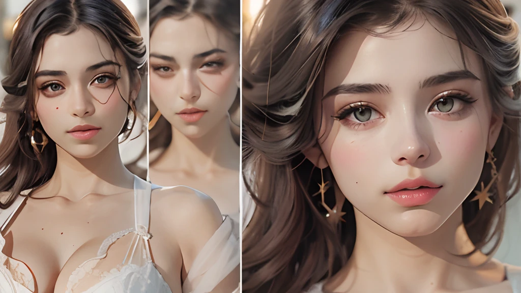 NSFW,ultra realista 8k cg, cara perfecta, impecable, limpio, obra maestra, obra de arte profesional, 1girl, obra de arte famosa, cinematography lighting, cinematic bloom, cara perfecta, cara hermosa, ojos hermosos, ((cuerpo femenino perfecto, cintura estrecha)), mujer, inclinado sobre el escritorio, vestido largo rojo, medias negras, piernas de enfoque, milf, cabello negro corto