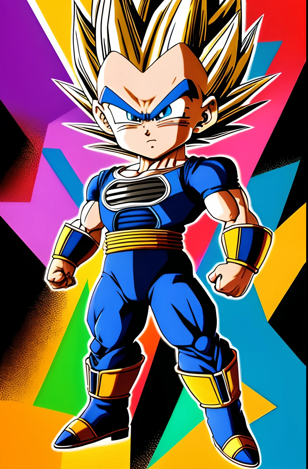 ( VEGETA DRAGON BALL), Eduardo Kobra ,Romero Brito,The Filling Twins ,multidimensional geometric wall PORTRAIT, arte, Chibi,
Yang08k, lindo, Colouring,
Primary works, qualidade superior, melhor qualidade, Arte Oficial, Beautiful and Aesthetic, 64 mil), Eduardo Kobra ,Romero Brito,The Filling Twins ,multidimensional geometric wall PORTRAIT, arte, Chibi,
Yang08k, lindo, Colouring,
Primary works, qualidade superior, melhor qualidade, Arte Oficial, Beautiful and Aesthetic, 256 k