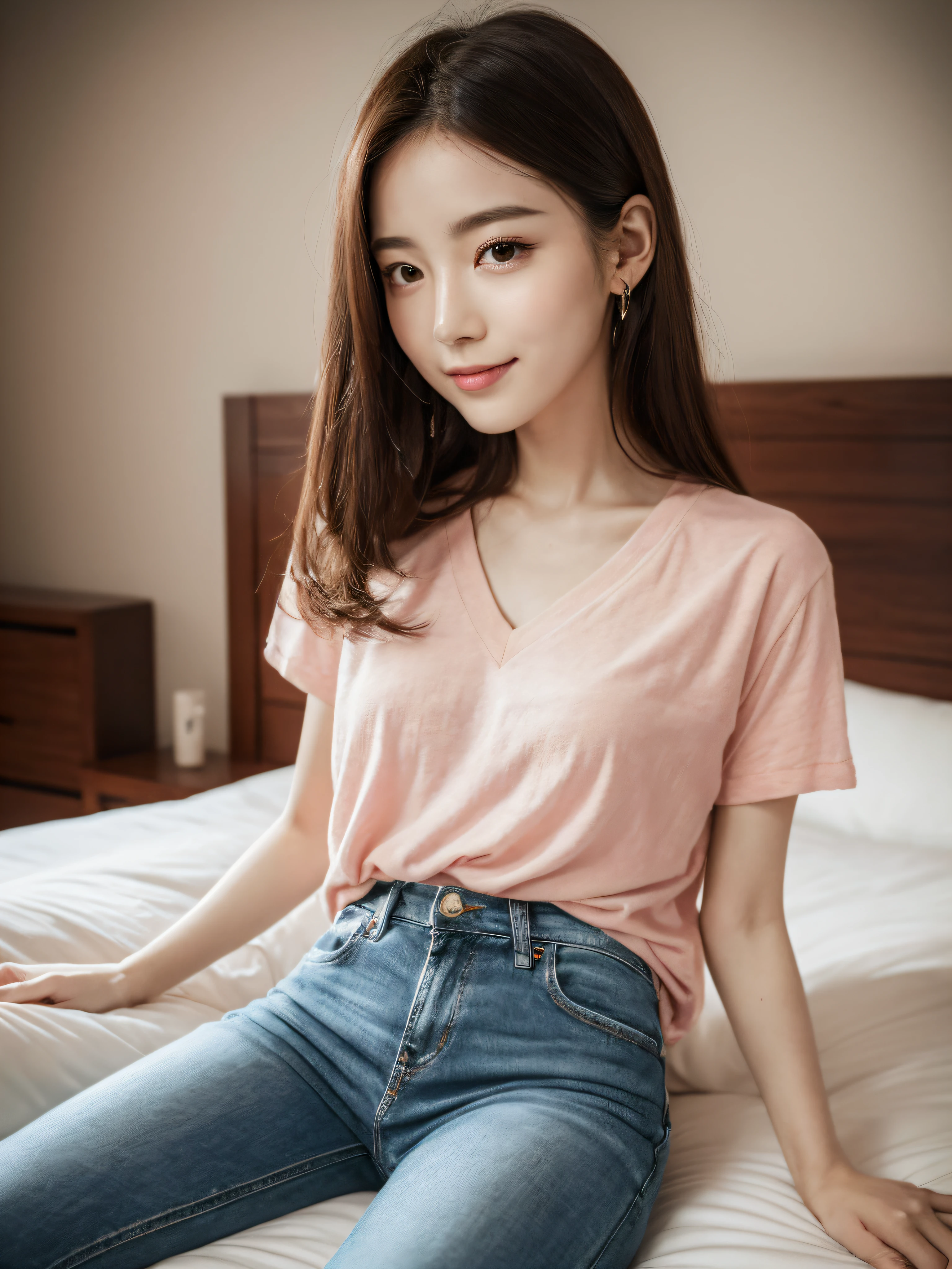 (超高分辨率,RAW photogr,realisticlying,tmasterpiece,best qualtiy:1.4),Complicated details,3个女孩,3 20 year old Korean girl,Wear a loose black T-shirt and skinny jeans,Stand on the grass and take pictures,hugs,Intimate relationships,Detailed meadow,A sweet smile on a small face,Ultra-realistic facial details,The face and skin are pink and white, and luminous,ribbons,hair adornments,Playful and coquettish pose,The calves are straight and slender:1.2,Wear high-end brand sneakers:1.0,eventide:0.3,Broad lighting,naturalshadow:1.0,超高分辨率,taking a full body photo:1.8, ((Top Quality, 8k, Masterpiece: 1.3)), Beauty, 1 Japan Girl, Big: 1.3, Slender Abs: 1.1, Dark Brown Hair, (Lying in Bed, Open Legs: 1.2), Ultra Detailed Face, Highly Detailed Lips, Detailed Eyes, Double Eyelids, Bra Red