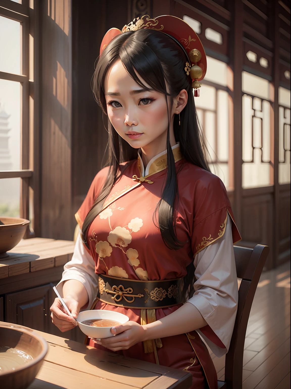 woman, China, ancient, traditional
