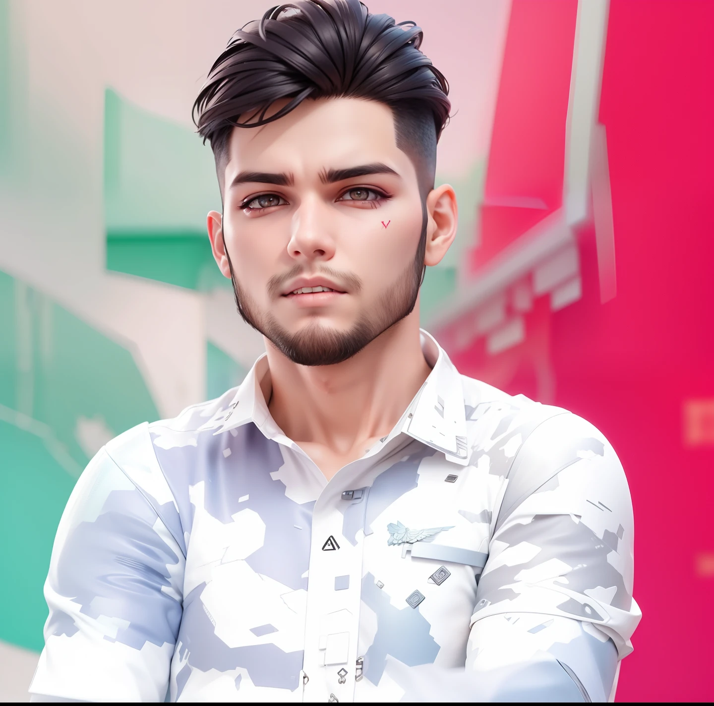 Change background cyberpunk handsome boy realistic face, k ultra realistic.